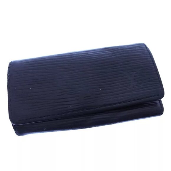 Louis Vuitton Key holder Key case Epi Black Woman Authentic Used Y2551 - Picture 1 of 5